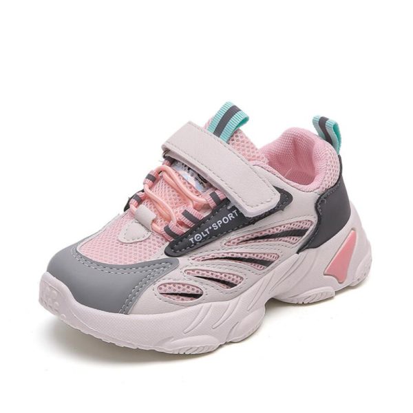 Kids Fashion Sneakers for Boys Girls Mesh Tennis Breathable Sports ...